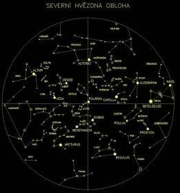 pozorování večerní oblohy hvězdářským dalekohledem
