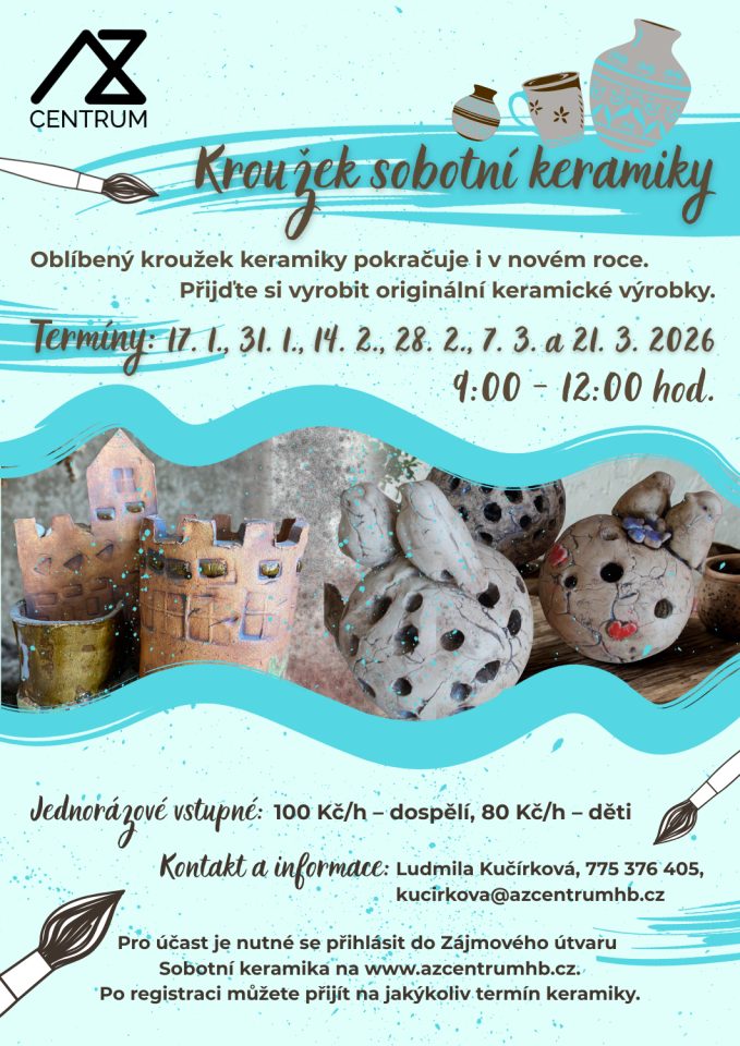 Kroužek sobotní keramiky
