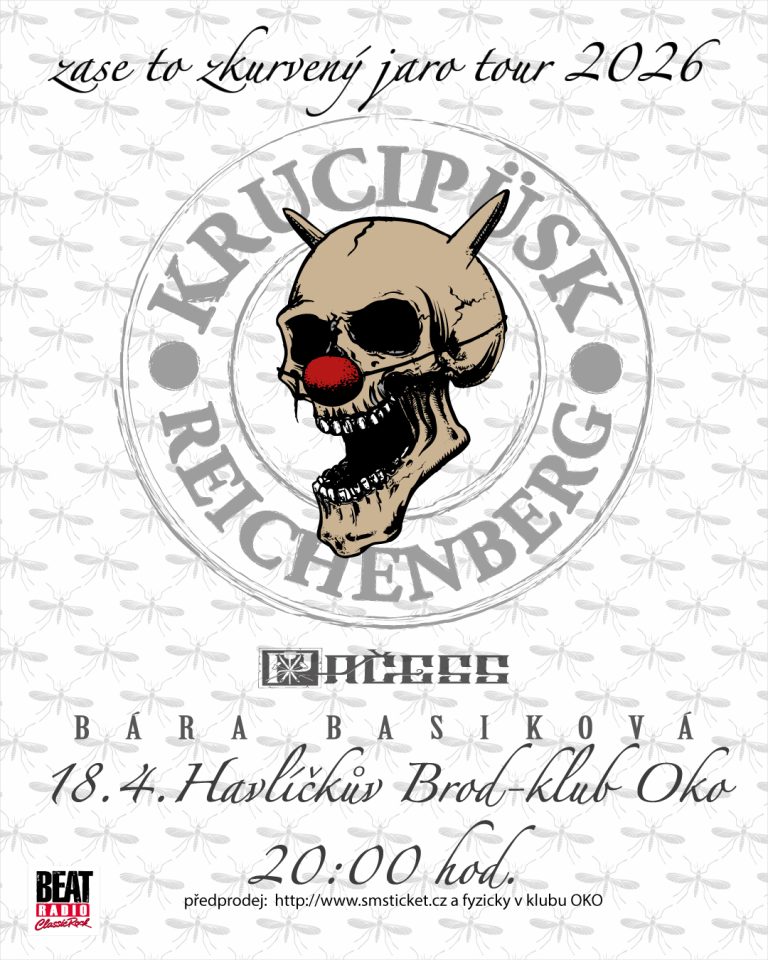 Krucipusk / Bára Basikoví a Pačes - Klub OKO