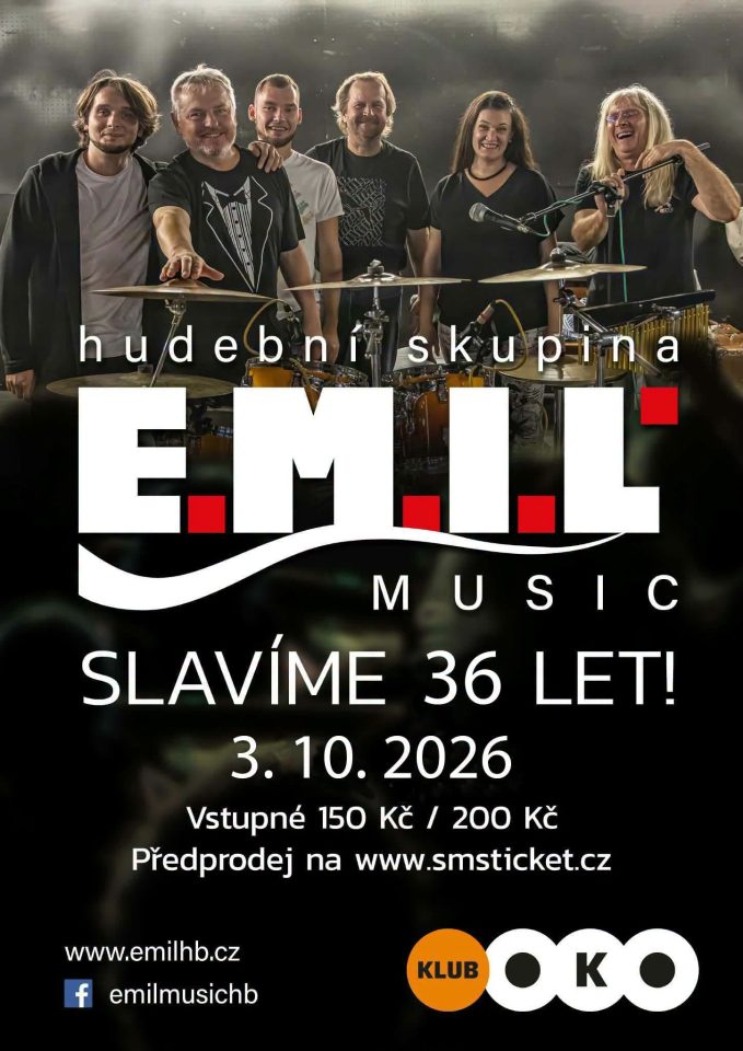 Tancovačka s E.M.I.L. / slavíme 36 let