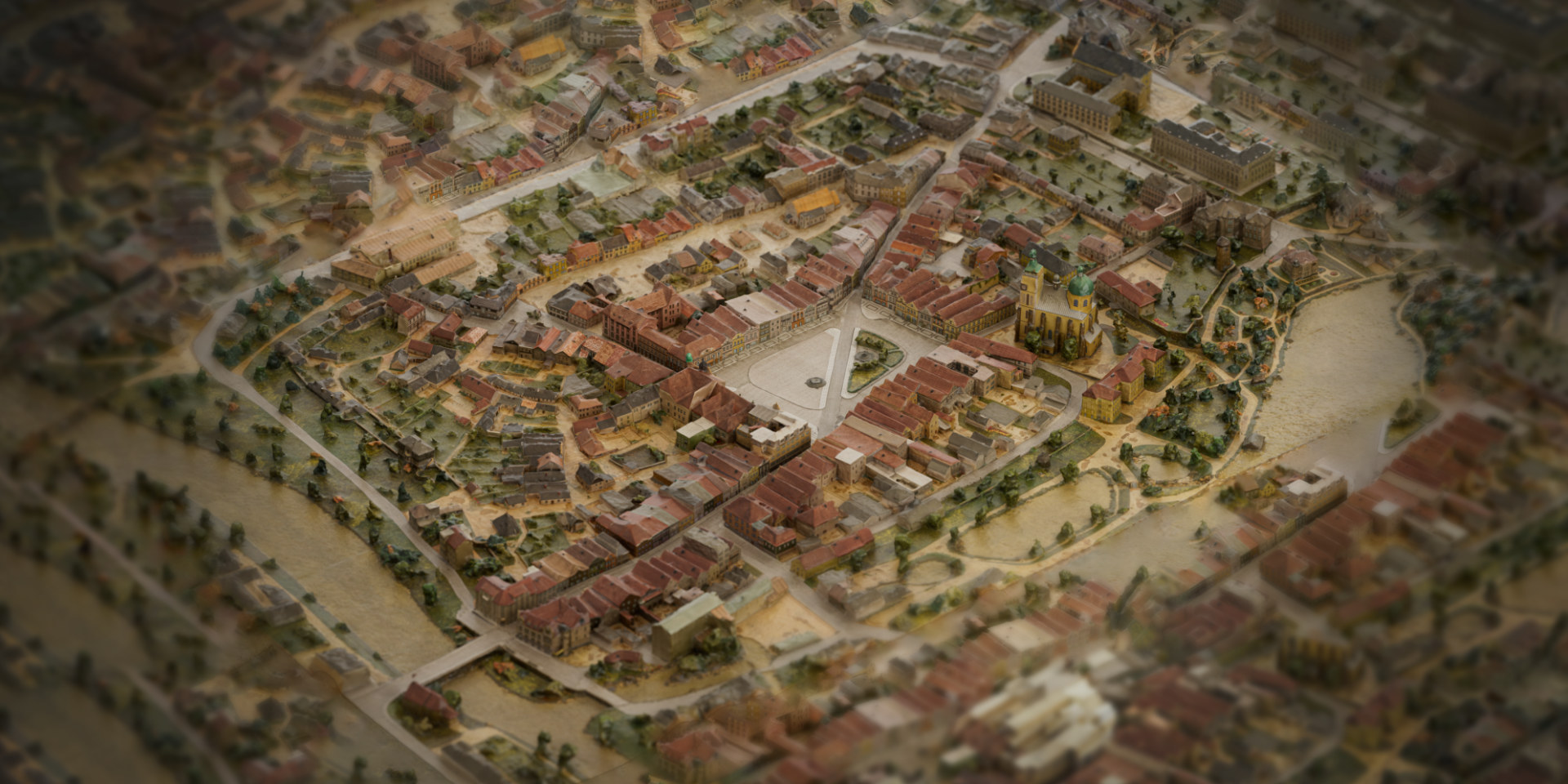 Model města - Historická expozice