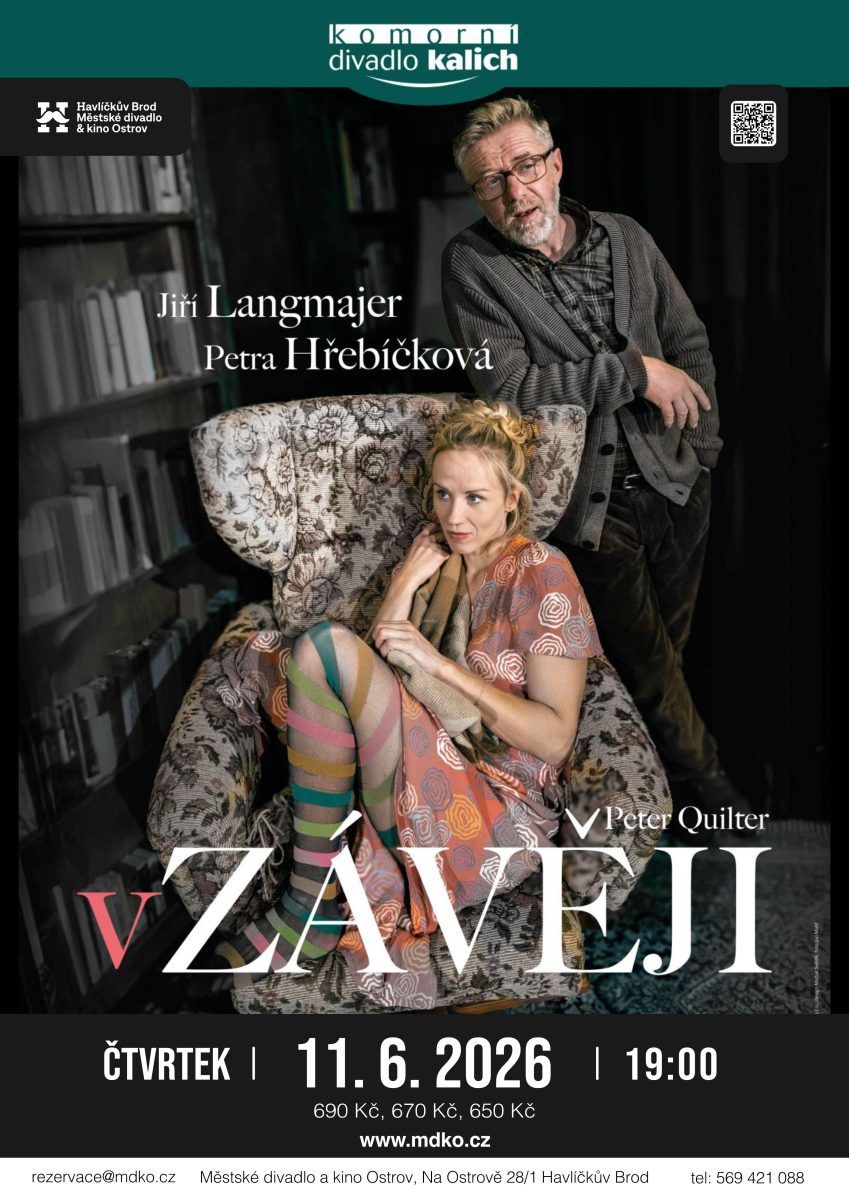 V závěji