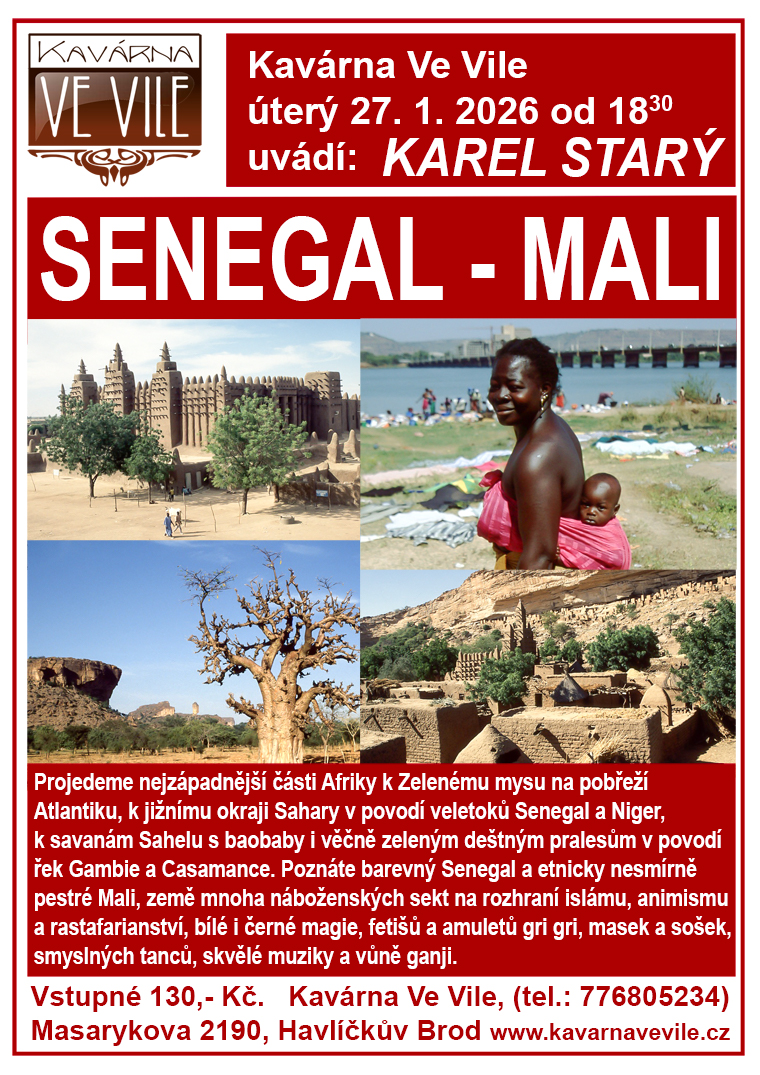 SENEGAL - MALI - cestovatelská beseda