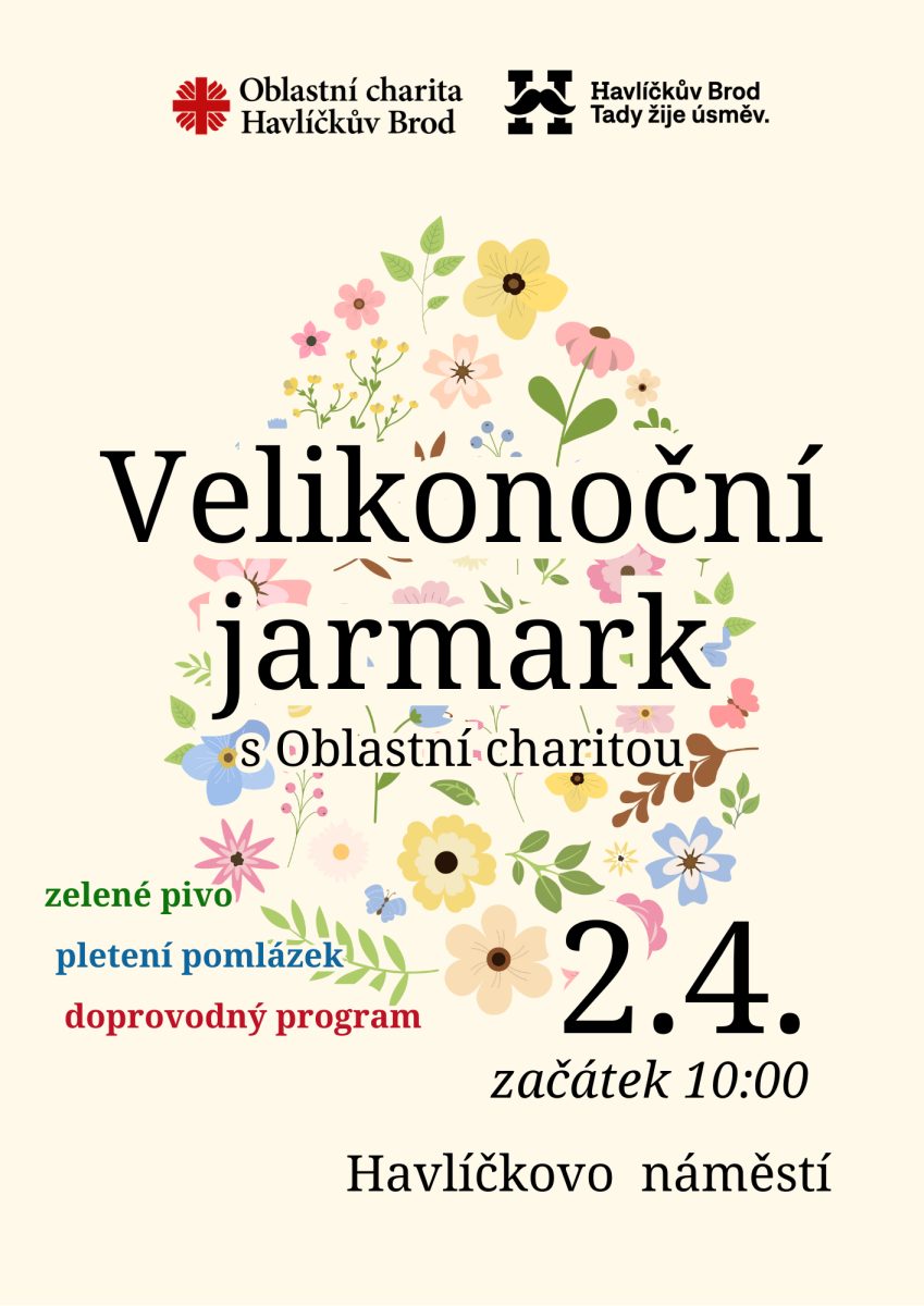 Velikonoční jarmark s Oblastní charitou