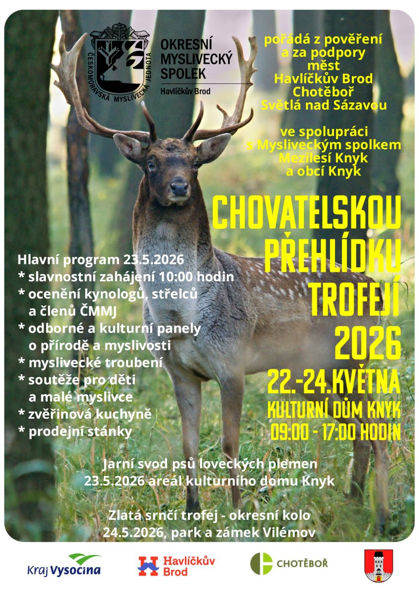 Chovatelská přehlídka trofejí 2026