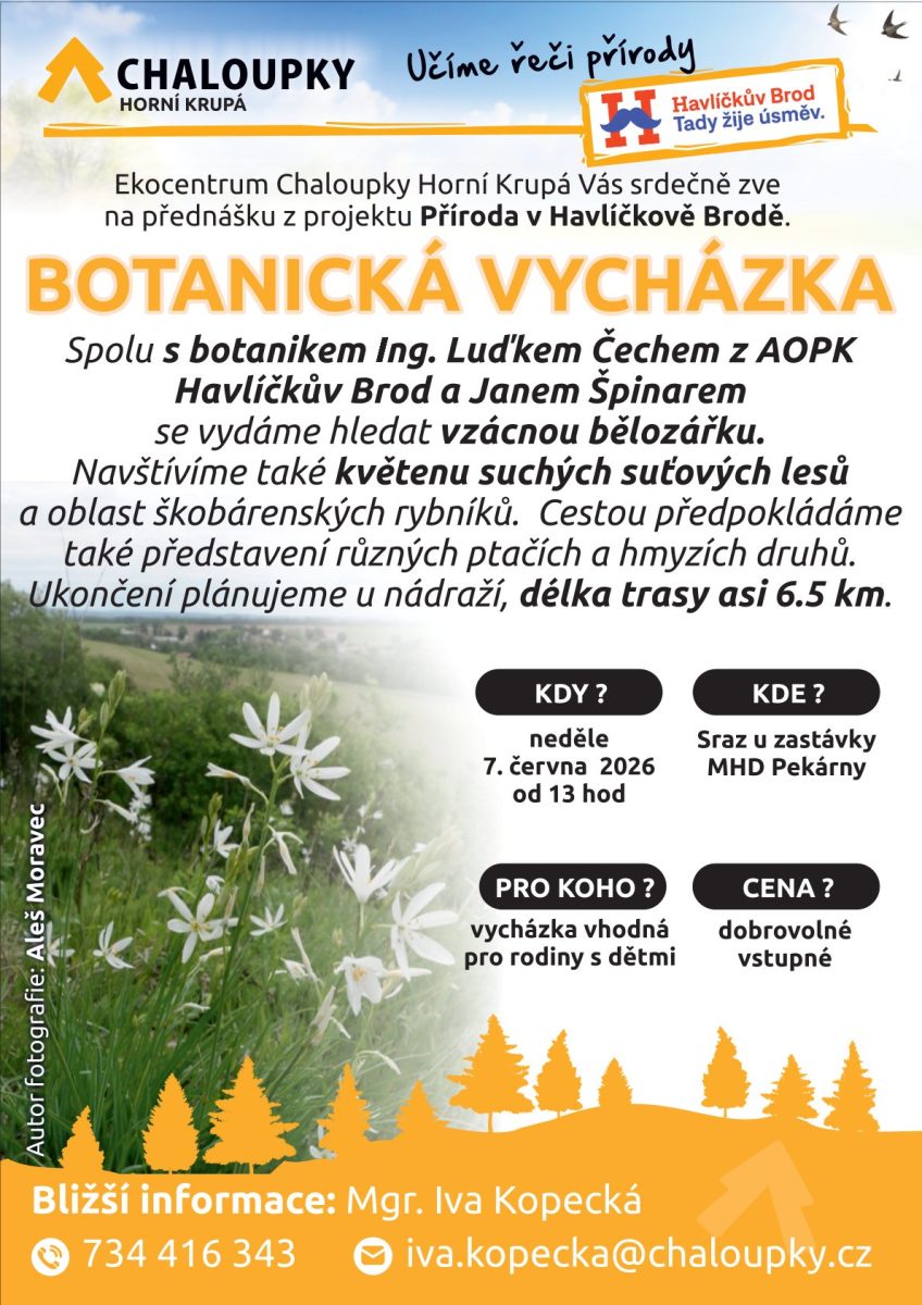 BOTANICKÁ VYCHÁZKA