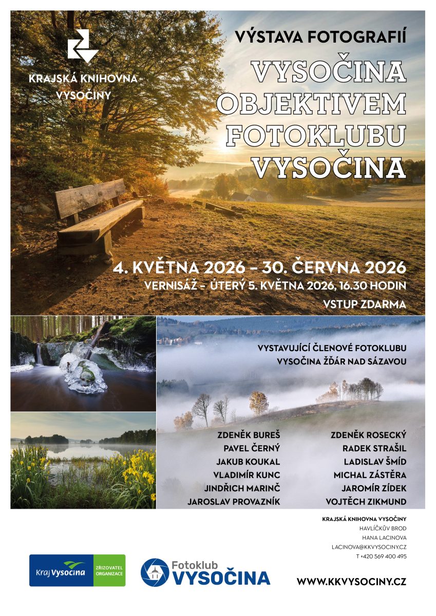 Vysočina objektivem Fotoklubu Vysočina