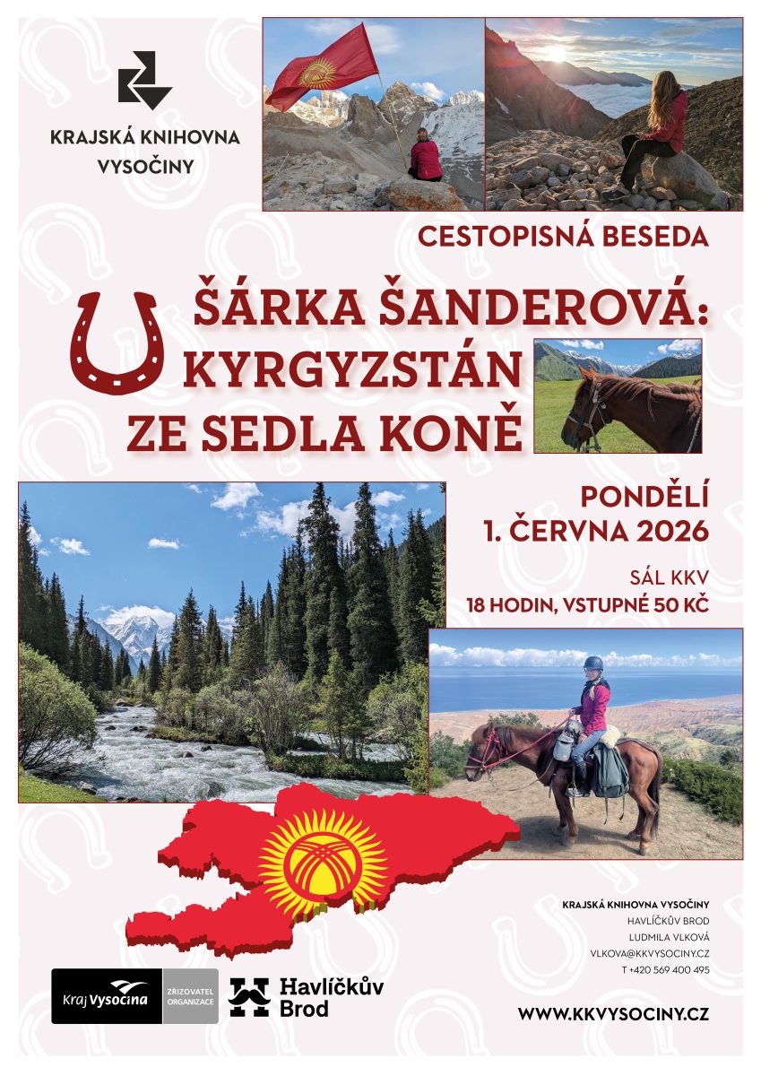 Kyrgyzstán ze sedla koně