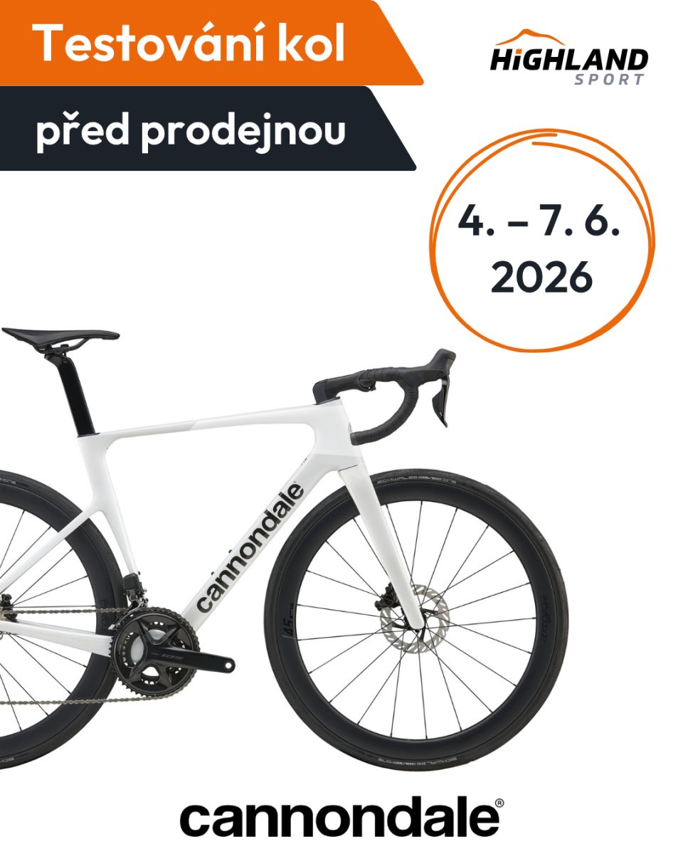 Testování kol Cannondale