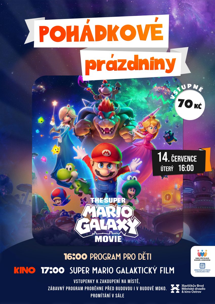 Super Mario galaktický film — Pohádkové prázdniny