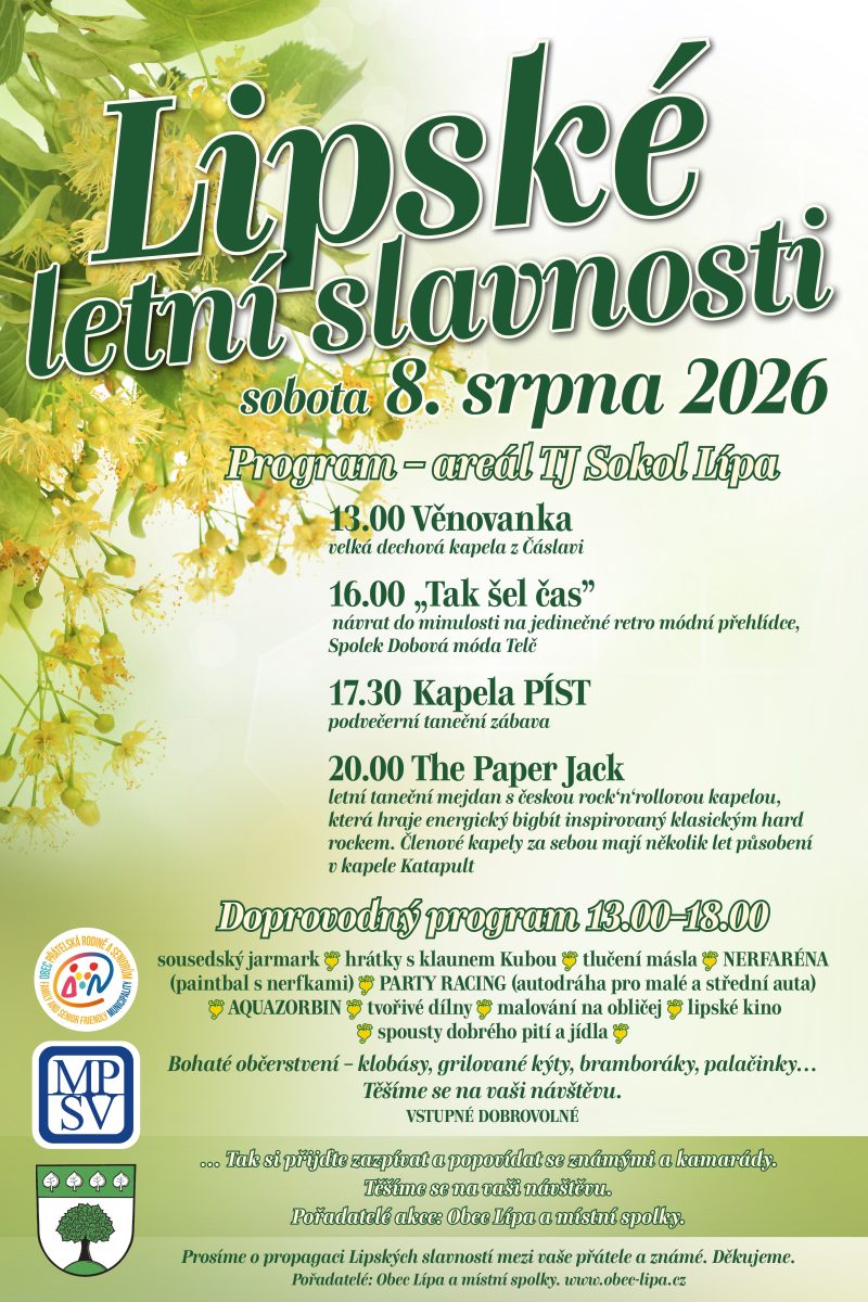 Lipské letní slavnosti 2026