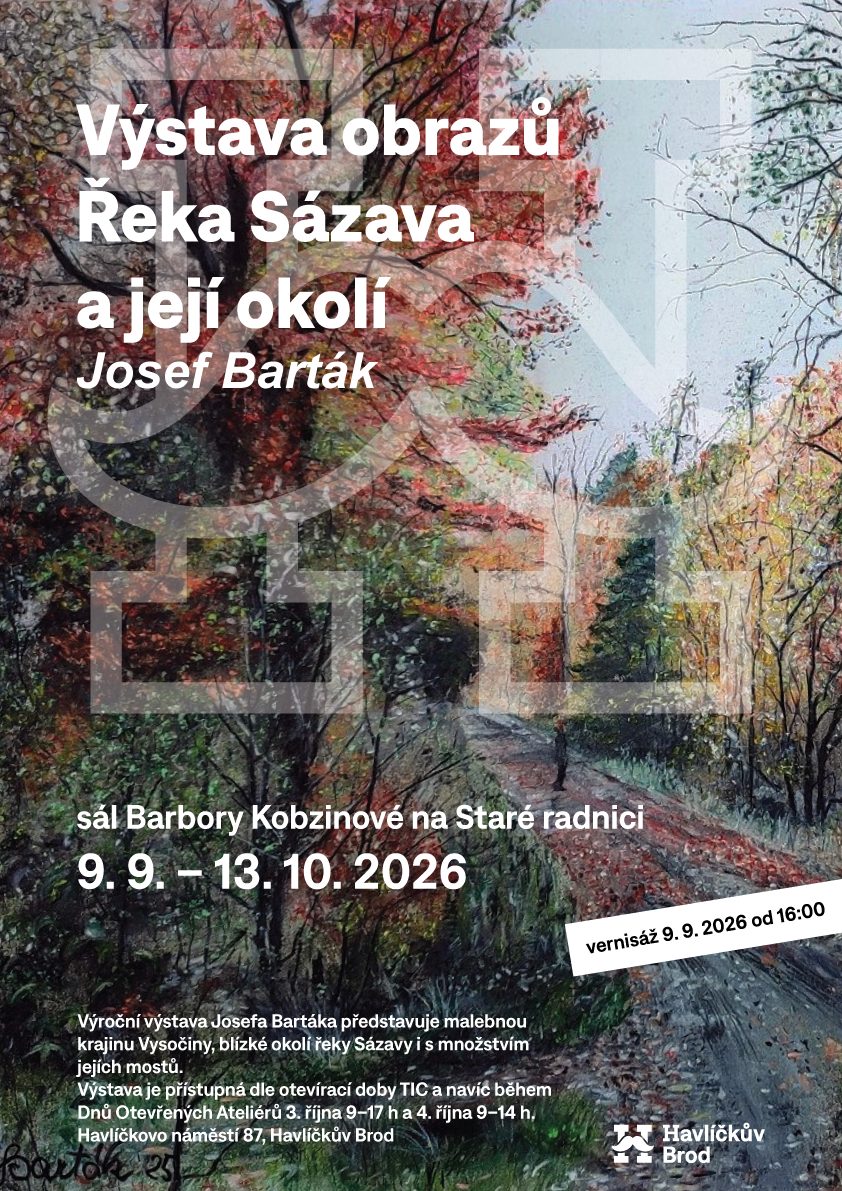 Řeka Sázava a její okolí