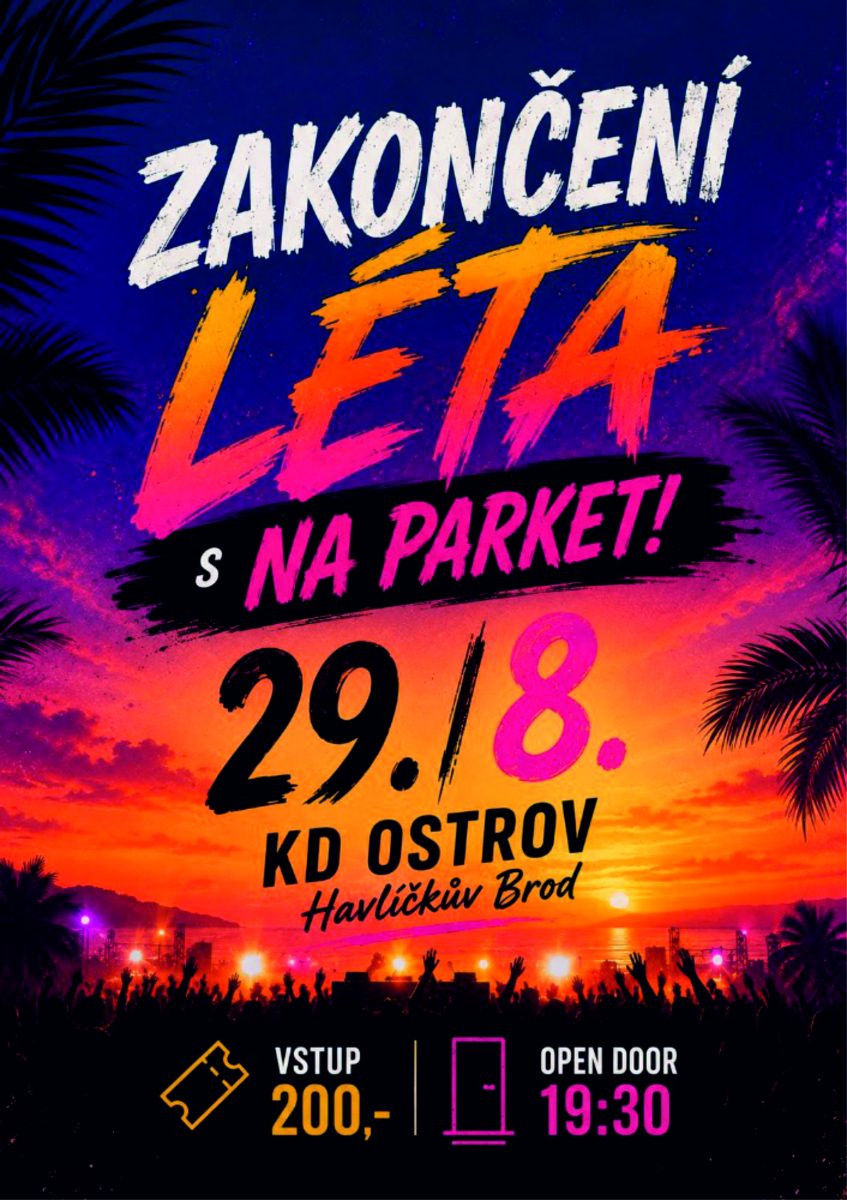 ZAKONČENÍ LÉTA S NA PARKET