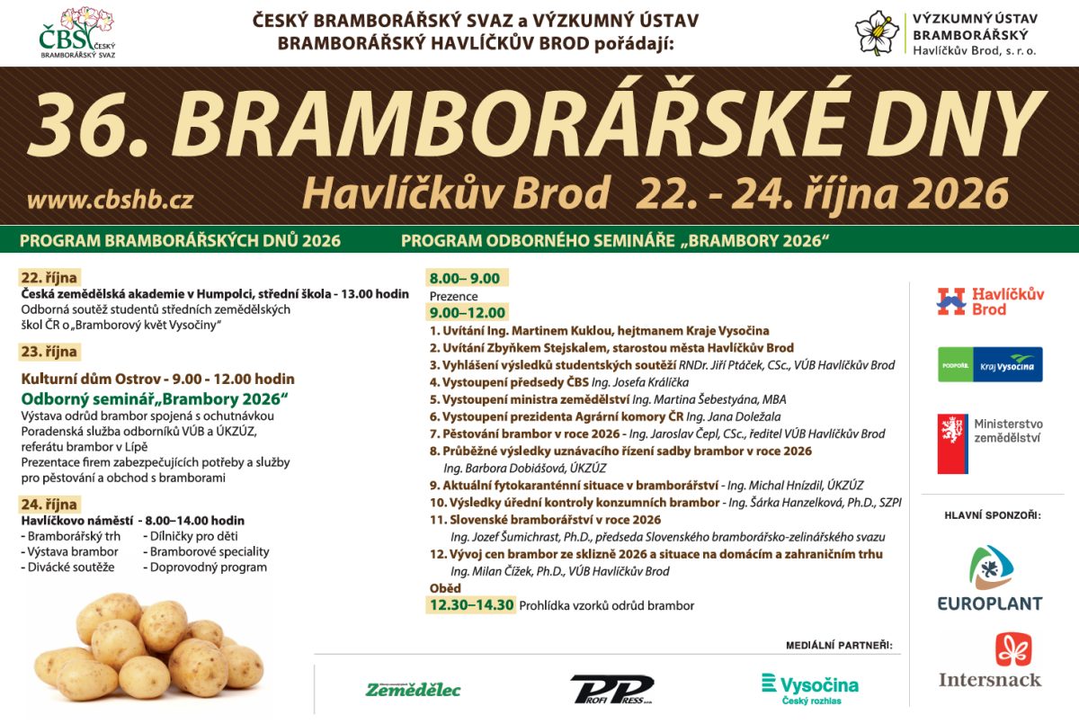 36. Bramborářské dny