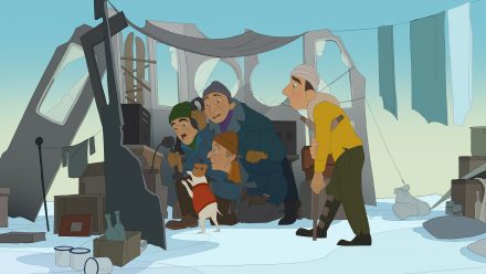 Rodinný animovaný film Titina, psí polárnice