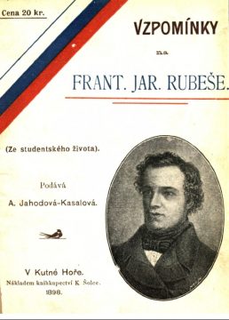 Obálka knihy o Františku Rubešovi